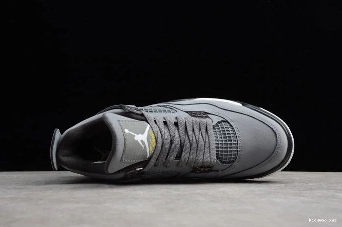 Grey Cool Jordan 4 Air (2019) Retro 308497-007 0803